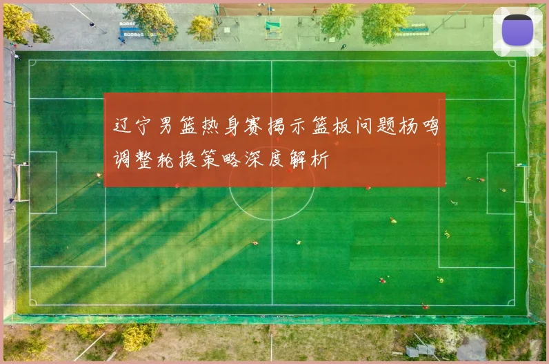 辽宁男篮热身赛揭示篮板问题杨鸣调整轮换策略深度解析